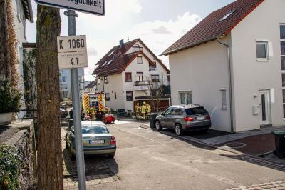 Rutesheim: Waesche entzuendet sich im Keller